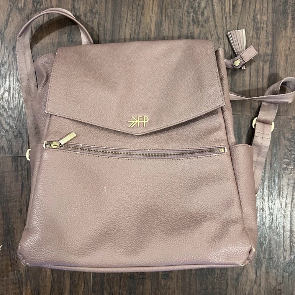 Freshly Picked Vegan Leather Diaperbag Backpack